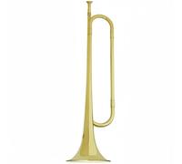 Chosertory Brass Trumpet Bugle Instrument Cornet With Powerful Carrying Tone Stable Joints Refined Brass Look suitable for school ceremonies marching performances procession lines