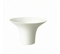 Chosertory Ceramic Hanging Planter Vessel With Elegant Silhouette And Textural Finish For Succulents And Small Foliage Suitable For Home Office Shelf Entryway Display, White