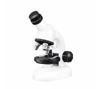 Chosertory Children Science Microsco Educational Set for Kids Observation Device Adjustable Magnification Student-Friendly Toy Suitable for Biology Education Home Scientific Exploration, White