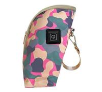 Chosertory Children's Hand Warmer, Waterproof PU Leather Hand Warmer Pouch with Zipper, Compact Size, 3 Temperature Settings, Style B