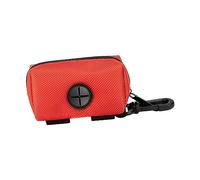 Chosertory Dog Waste Bag Dispenser with Clip for Service And Outdoor Use, Red
