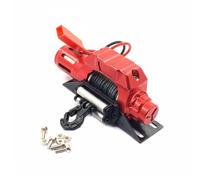Chosertory Electric Winch RC Truck Winch Crawler Winch Model Winch Functional Recovery Tool With Strong Pull Support Suitable for Mountain Paths Tracks Training