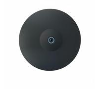 Chosertory Electronic Drum Cymbal 3-Zone Pad Electronic Percussion Rubber Accessory Trigger Responsive Feel Suitable for Teaching Studio, 14 Inch Dual-trigger