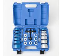 Chosertory Engine Seal Installer Oil Seal Remover Kit With Screw Driven Puller And Adapter Rings For Main Drive Shaft Service Suitable for professional garages home mechanics automotive maintenance