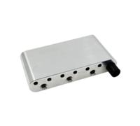 Chosertory Guitar Tremolo Bridge Block, 52.5 Mm String Spacing, Accessory for Guitar Builders, Tremolo System, Aluminium alloy