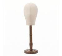 Chosertory Hat Display Stand Headwear Holder Rack Stand With Head Shaped Dome And Frame Supports Crown To Keep Shape suitable for , Antique Color , Long Stand + Head Pin Insertable