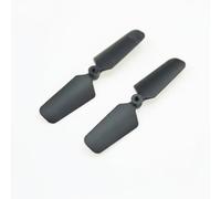 Chosertory Helicopter Tail Rotor Replacement Rotor Set Propeller Spare Part Fan Quick Install Direct Replacement Control Response Suitable for practice weekend flying