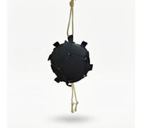 Chosertory Horse Training Ball Equine Treat Dispenser Slow Feed Play Toy Hanging Feeder Boredom Relief Five Sided Design Stable Pasture Use Suitable for daily