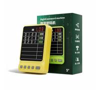 Chosertory Learning Handheld Puzzle Game Reasoning Toy Deduction Machine Code Breaker Compact Build With Singleplayer And Twoplayer Modes suitable for kids adults home play parties, Yellow