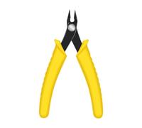 Chosertory Metal Pliers Wire Cutter Grip Wire Cable Cutting Electrical Wire Cable High Frequent Heat Treated Hand Tools Professi, Yellow Handle