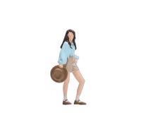Chosertory Miniature Figurine Hand Painted Diorama Resin Human Model Collectible Sculpture Display Person Figure Suitable for Desk Photo Setup Home Collecting