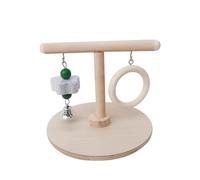Chosertory Parrots Playstand Wood Birds Cage Toys Interact