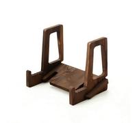 Chosertory Recipe Display Stand Wooden Tablet Easel with Compact Footprint and Stable Angled Base Suitable for Kitchen Use Office Desks Craft Display 21.7cmx15cmx17.5cm