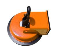 Chosertory Seamless Seam Setter Tile Lifter Suction Lifter Hand Tool Floor Mounting with Non-Slip Handle Made of Iron And for Craftsmen's Supplies, Orange