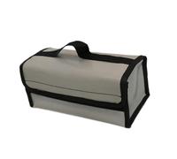 Chosertory Secure Bag Fireproof Explosionproof Small Storage Organizer Battery Protector Guard Pouch High Temperature Resistant Design Crafted From, XL