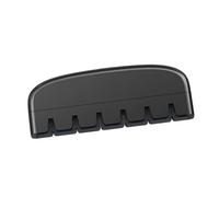 Chosertory Silence Double-Headed Fret Cleaner, Effective Noise Reducer, Made of PP EVA, Suitable for Instrument Practice And Teaching, Black