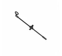 Chosertory Stand Adjustable Arm Pole Extension Arm Mount Alloy Frame for Clearer Sound Capture and Comfortable Mic Access Suitable for Stage Live Broadcasting, 60cm