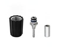Chosertory Washer Hose Fitting Pressure Washer Connector Adapter Coupling with M22 x 1.5 Internal Thread Compression Install and Tight Seal Suitable for Cleaning, M22 Core 14/15mm