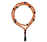 Chotki Christian Orthodox Prayer Rope Oak Wooden Komboskoini 100 Knots Wood Cross Pray Beige