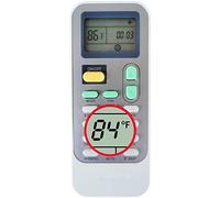 CHOUBENBEN Replacement for Air Con Air-Con Air Conditioner Remote Control DG11J1-72