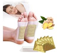 CHOUDHARY ACUPRESSURE Professional Organic Health Detox Foot Patch Toxin Remove Toxins Ginger Foot Detox Pads For Foot And Body Cleansing peds for Men and Momen (Pack of 2 box(20 patch))
