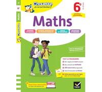 Chouette Je m'entraîne - Maths 6e Nouveau programme: rappels de cours et 200 exercices corrigés: 40