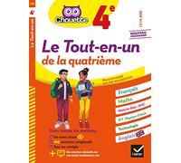 Chouette - Le Tout-en-un 4e: cahier de révision et d'entraînement dans toutes les matières