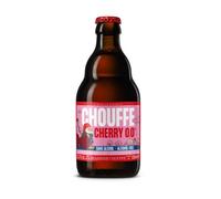 Chouffe Cherry 0.0 Non Alcoholic Belgian Cherry Beer | 12 x 330ml | 0.0% ABV | Alcohol Free