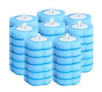 Chovbe 48 PCS Disposable Toilet Brush Head Refills, Toilet Wand Refills, Hygienic Disposable Replacement Heads for Deep Cleaning