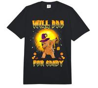 Chow Chow Dabbing Dog Will Dab for Candy Funny Halloween Comfort Colors Adult Heavyweight T-Shirt