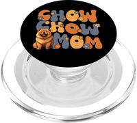 Chow Chow Dog Groovy World's Best Chow Chow Mom PopSockets PopGrip for MagSafe