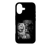 Chow Chow Dogs Smoking Lighter Grunge Art Case for iPhone 17