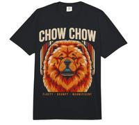Chow Chow Fluffy Grumpy Magnificent Comfort Colors Adult Heavyweight T-Shirt