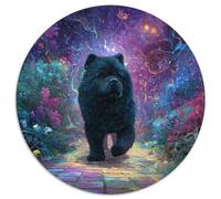 Chow Chow Jigsaw Puzzles for Adults Gifts 1000 Pieces Fun Challenging Home Decors Brainteasing Cute Pet Dog Jigsaw Puzzle for Women Men Adult 1000pcs (67.5x67.5cm)