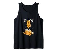 Chow Chow Practicing Yoga Inhale - exale DIGOR Funny Tank Top