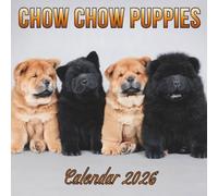 Chow Chow Puppies Calendar 2026: 12 Months Organizer For Home & Office From January to December