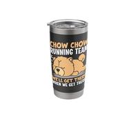 Chow Chow Running Team Well Get There When We Get There Stainless Steel Insulated Tumbler