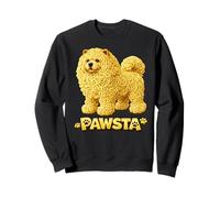 Chow Chow Spaghetti Noodle Italian Food Puppy Love Sweatshirt