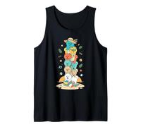 Chow Chow Summer Vacation Family Beach Kids Womens Mens Tank Top