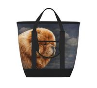 Chow Dog Vintage,Lunch Bags Large Capacity Insulated Tote Bag For Women Men Work Picnic Travel