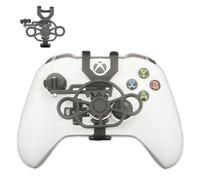 CHOWONE Xbox Series X|S Game Controller Mini Steering Wheel Remote Control Replacement Accessory for Xbox One Racing Games Controller Steering Wheel Attachment (Black)