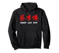 Choy Lay Fut Dragon Tiger Shaolin Warrior Pullover Hoodie