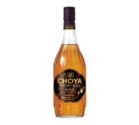 Choya The Choya Black Brandy Blend Umeshu Plum Wine 700ml | Japanese Plum Liqueur | 14% Alc./Vol | Premium Umeshu with Rich Aroma & Smooth Flavour