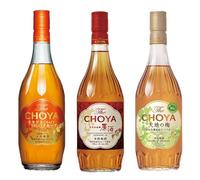 CHOYA Umeshu Plum Wine Assortment Set (Pack of 3)