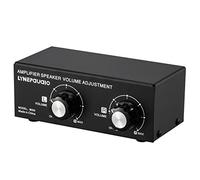 CHOYUE 150W 14AWG Desktop Passive Speaker Volume Control Box Amplifier Speaker Volume Adjustment with Separate Left/Right Channel Control