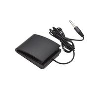 CHOYUE 6.35mm Interface Compact Sustain Pedal Universal Pedal Bottom Anti-slip Silent for Musical Instruments Portable Folding Piano Electronic Keyboard Electronic Foldable Drum