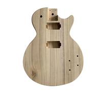 CHOYUE Unfinished Electric Guitar Body Maple Wood Blank Guitar Barrel for LP Style Guitars DIY Parts