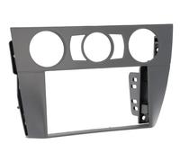 CHP Double DIN Car Radio Fascia For BMW 3 Series E90 E91 E92 E93 Manual Climate