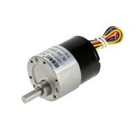 CHR-GM37-BLDC3525 37mm Diameter Gearbox Low noise Long life High 12v 24v Brushless DC Gear Motor Silent bldc(24v 117rpm i50)