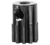 CHRCOED 48DP Hardened Steel Pinion Gear 10T 2.0mm Shaft,Metal Motor Gear Set for 1/18 RC Car Traxxas LaTrax Teton/Rally/Desert Prerunner/SST Upgrade Part 7645